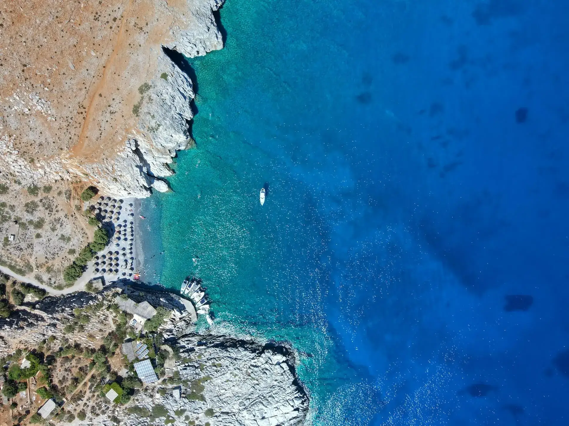 Cretan beach image